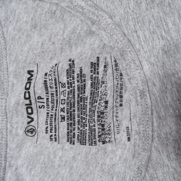 Men's Gray Volvom Tank Top Size Small - Picture 3 of 6